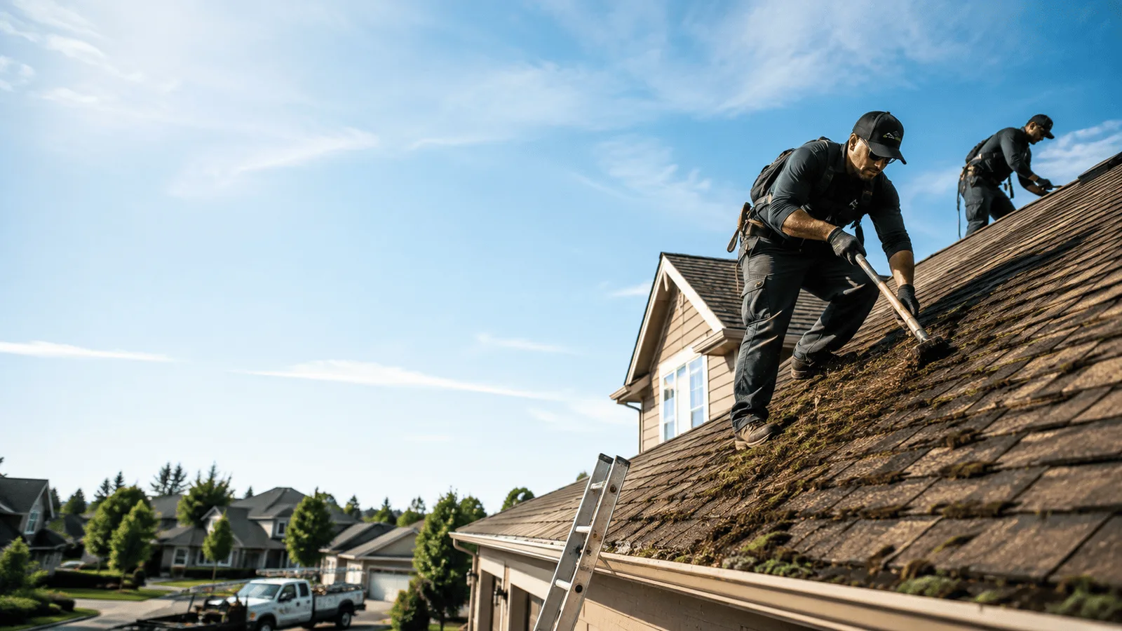 Roof Moss Removal in Hennessey, OK near me